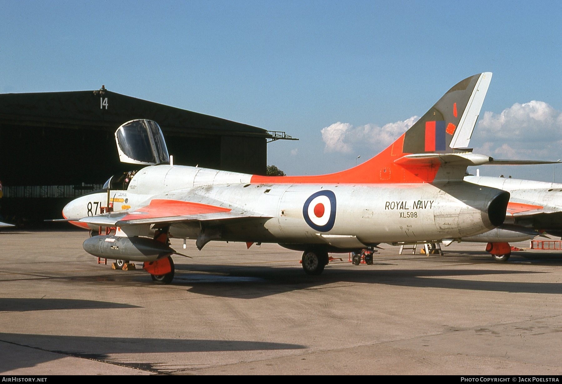 Aircraft Photo of XL598 | Hawker Hunter T8C | UK - Navy | AirHistory.net #788560