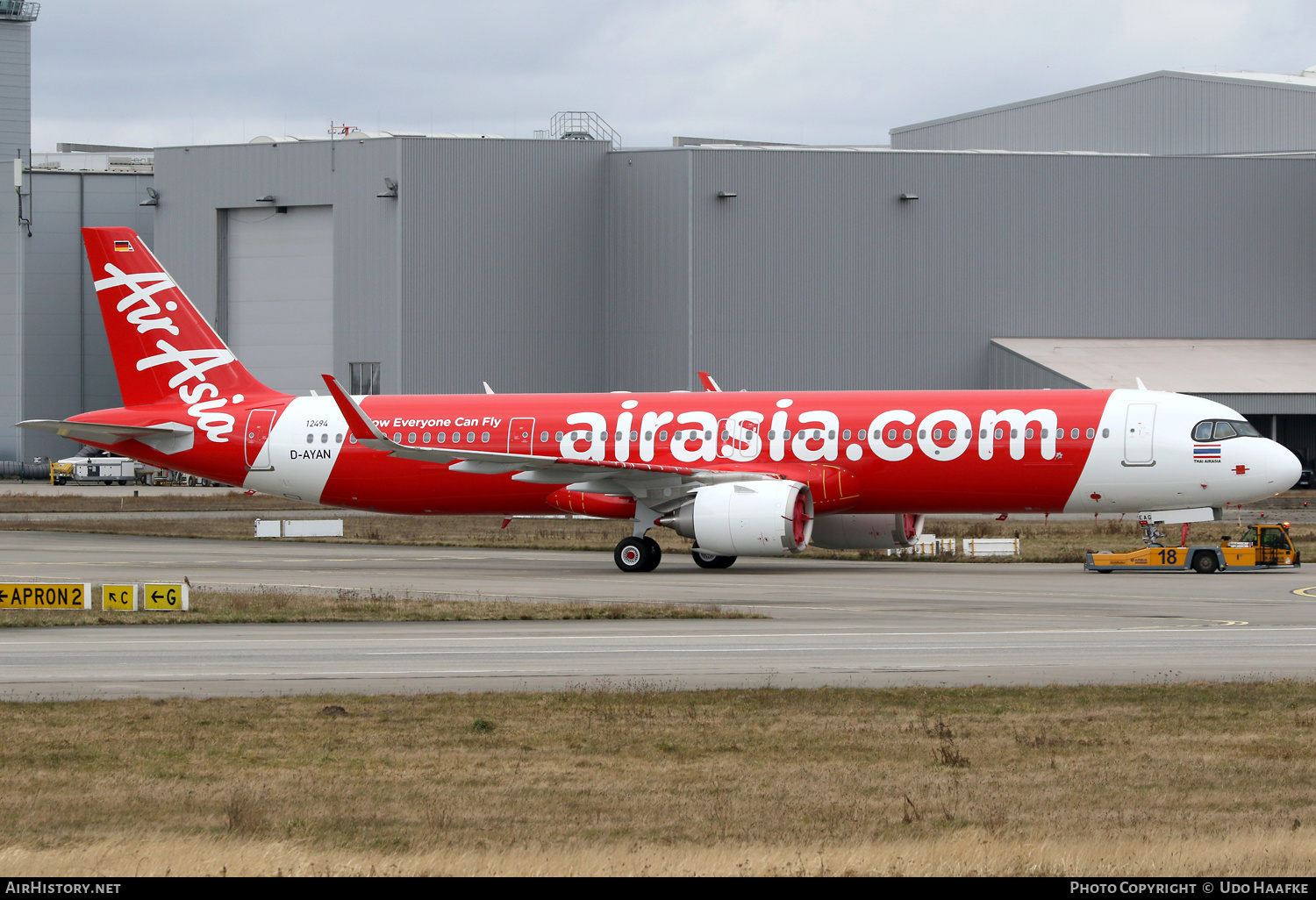 Aircraft Photo of D-AYAN / HS-EAG | Airbus A321-251NX | AirAsia | AirHistory.net #788587