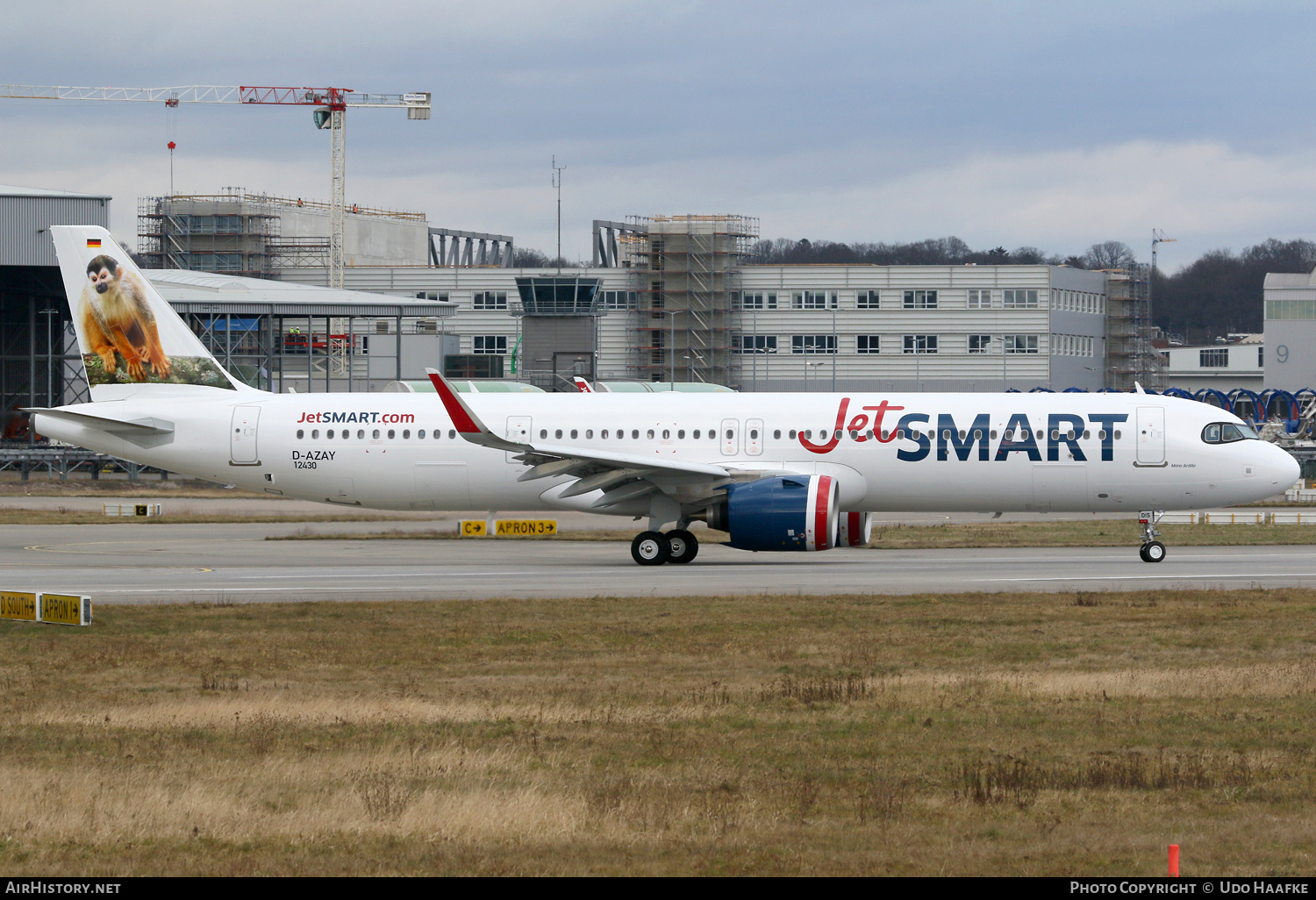 Aircraft Photo of D-AZAY / CC-DIS | Airbus A321-271NX | JetSmart | AirHistory.net #788590