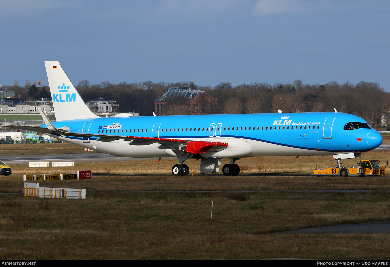 Aircraft Photo of D-AZYI / PH-AXF | Airbus A321-252NX | KLM - Royal Dutch Airlines | AirHistory.net #788594