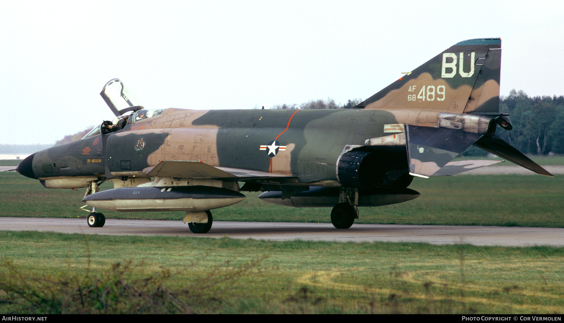 Aircraft Photo of 68-0489 / AF68-489 | McDonnell F-4E Phantom II | USA - Air Force | AirHistory.net #788595