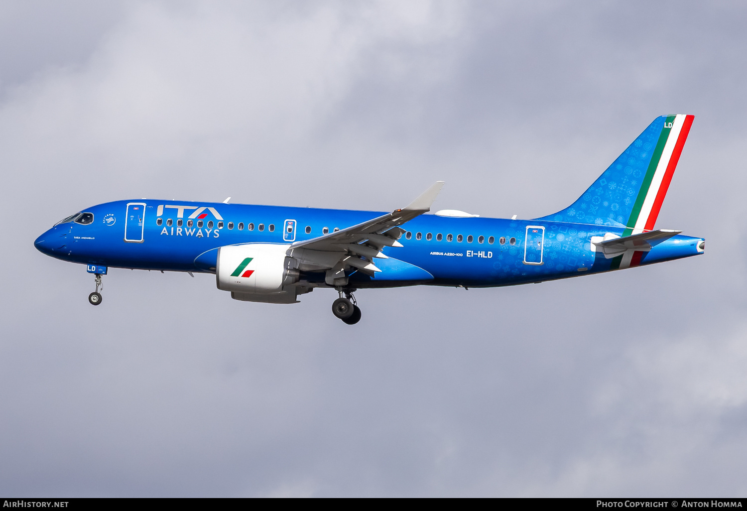 Aircraft Photo of EI-HLD | Airbus A220-100 (BD-500-1A10) | ITA Airways | AirHistory.net #788605