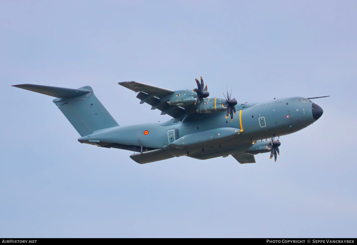 Aircraft Photo of CT-06 | Airbus A400M Atlas | Belgium - Air Force | AirHistory.net #788613