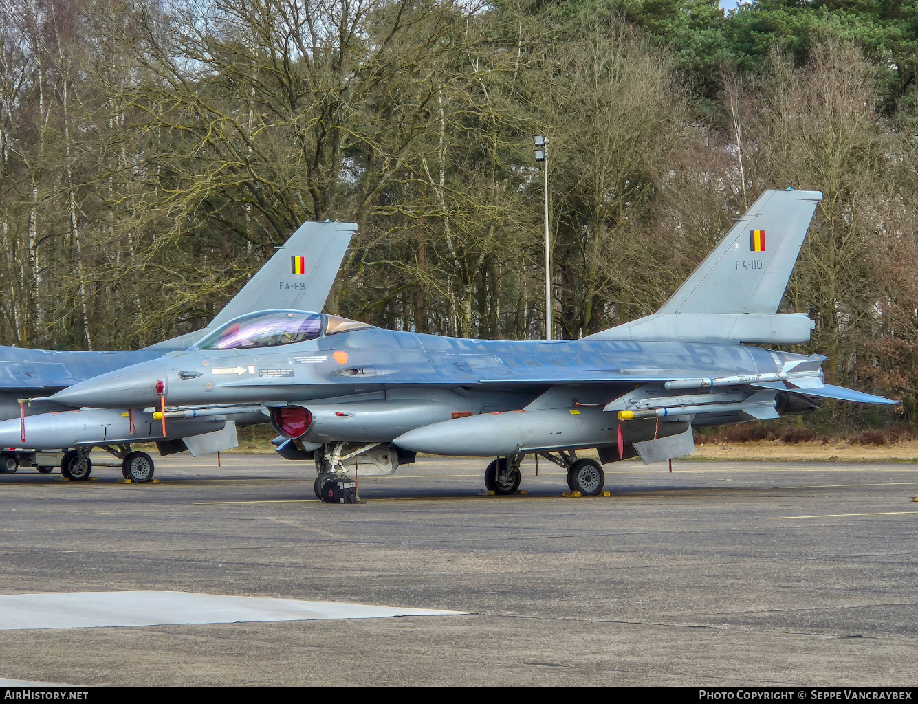 Aircraft Photo of FA-110 | General Dynamics F-16AM Fighting Falcon | Belgium - Air Force | AirHistory.net #788617