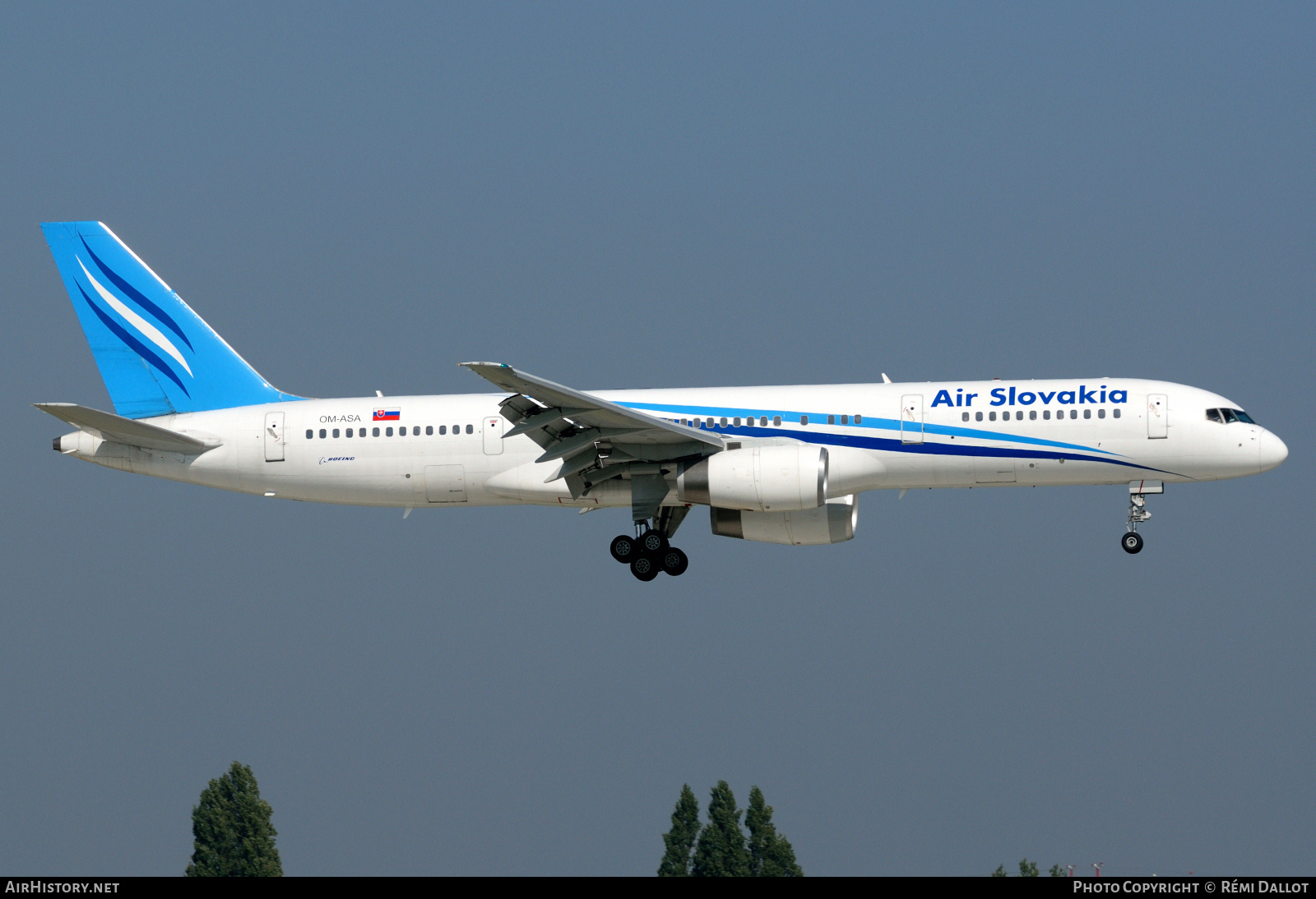 Aircraft Photo of OM-ASA | Boeing 757-236 | Air Slovakia | AirHistory.net #788648