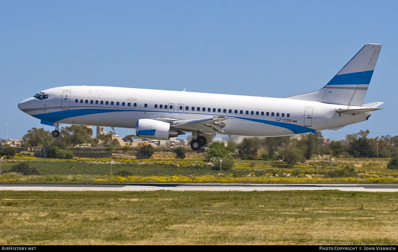 Aircraft Photo of LZ-CGW | Boeing 737-46J | AirHistory.net #788650