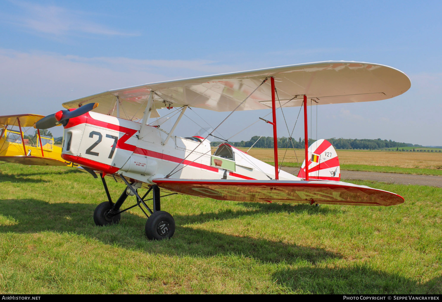 Aircraft Photo of OO-RAY / V-27 | Stampe-Vertongen SV-4B | AirHistory.net #788670