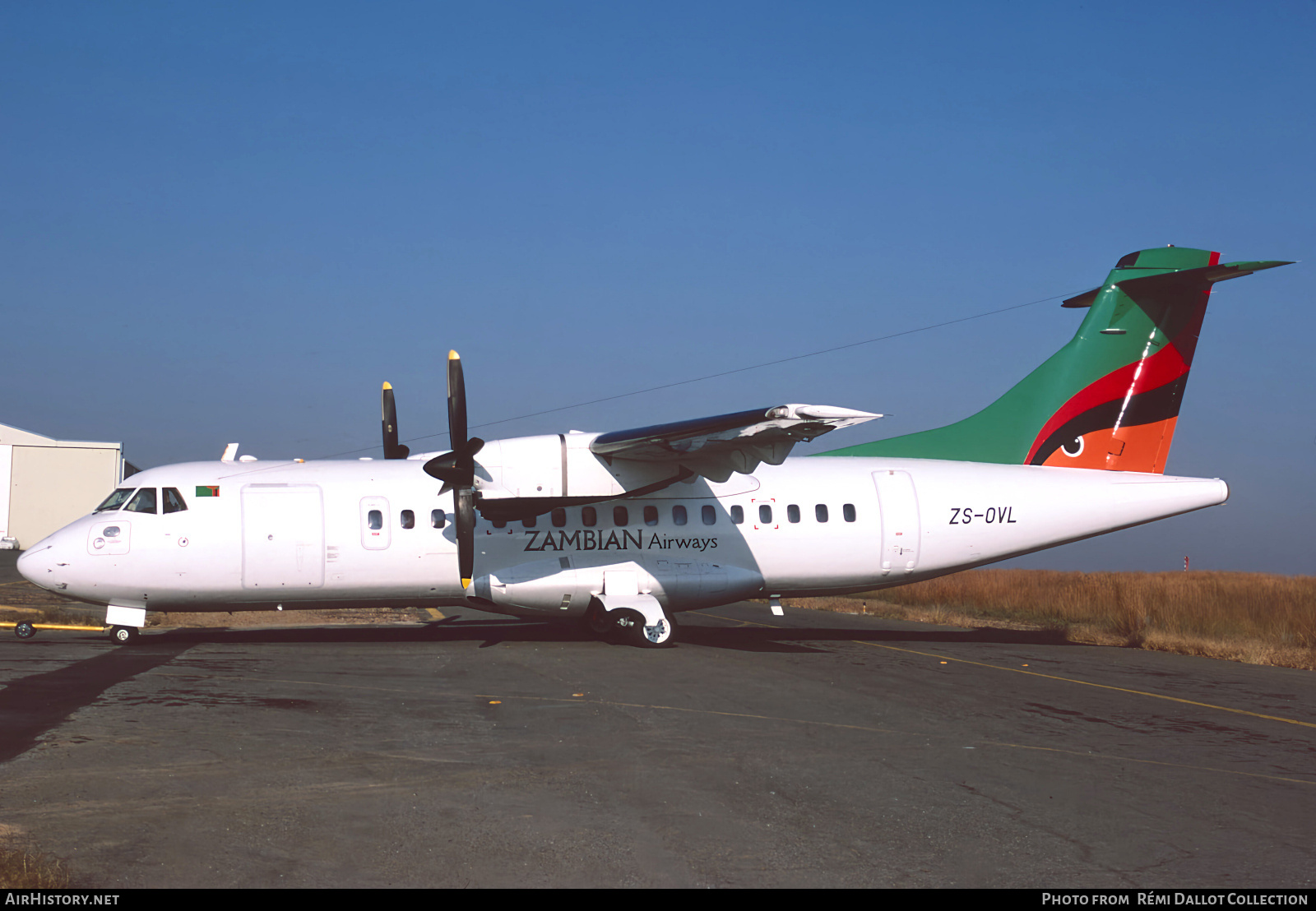 Aircraft Photo of ZS-OVL | ATR ATR-42-320 | Zambian Airways | AirHistory.net #788684
