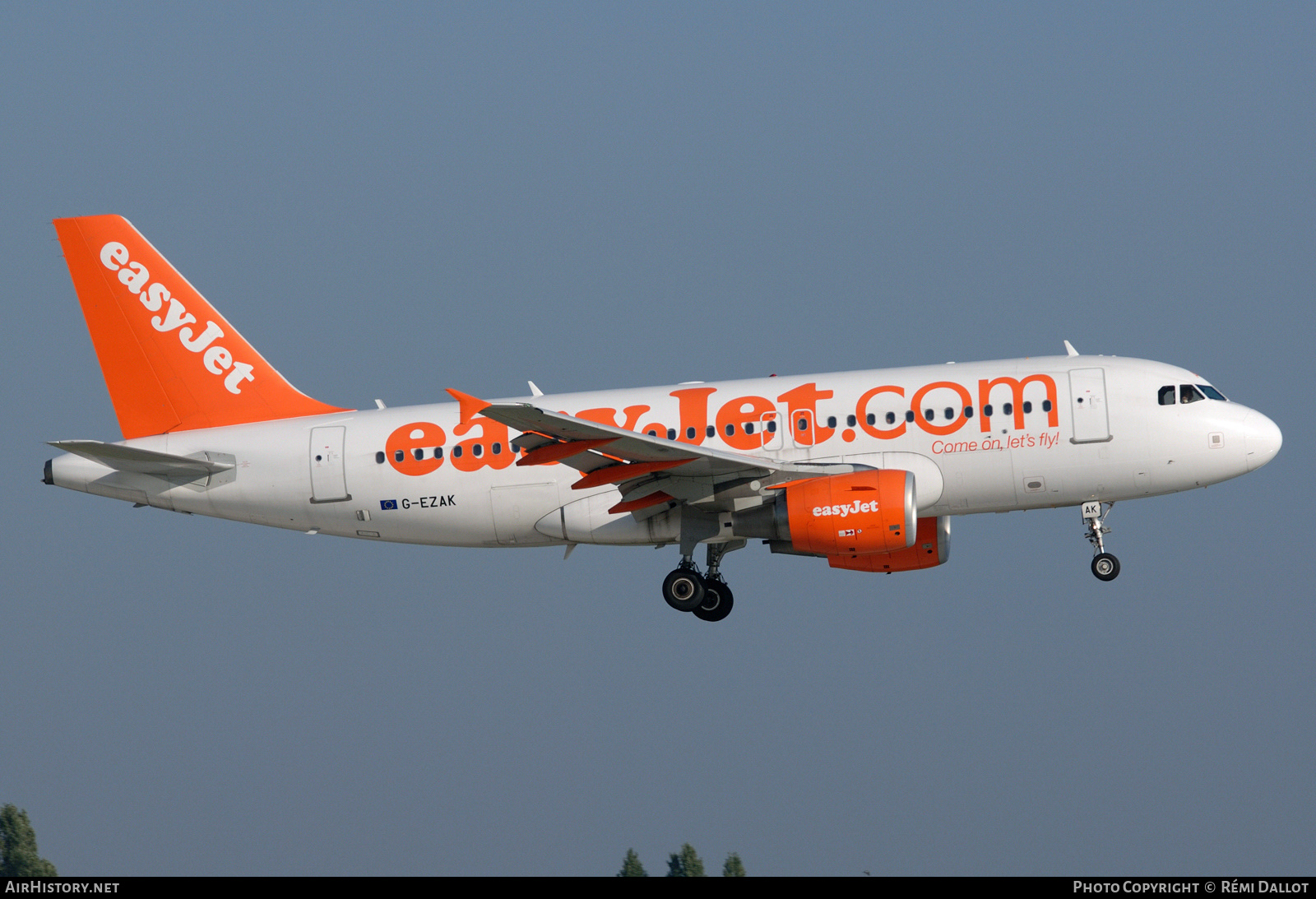 Aircraft Photo of G-EZAK | Airbus A319-111 | EasyJet | AirHistory.net #788713