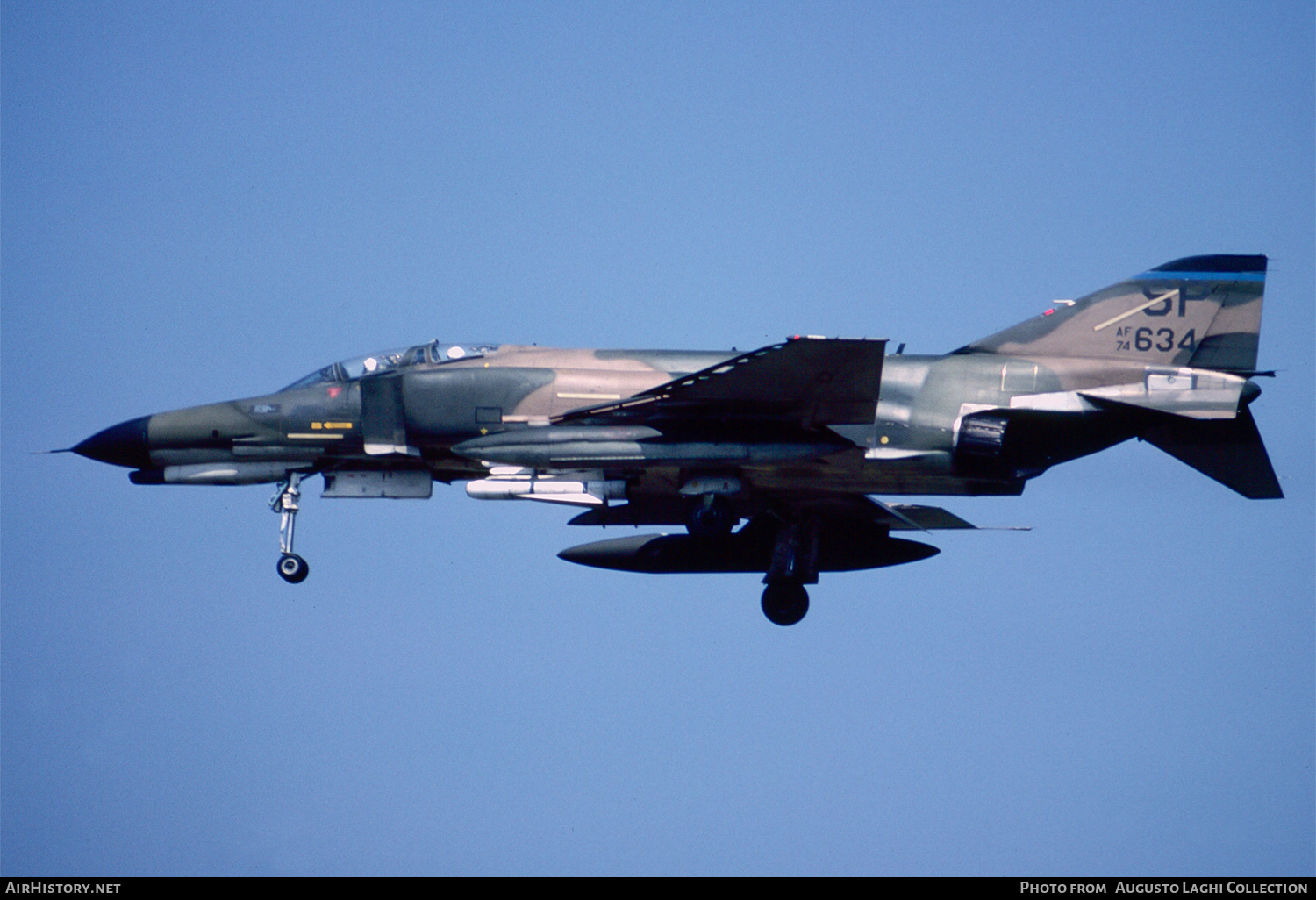 Aircraft Photo of 74-1634 / AF74-634 | McDonnell Douglas F-4E Phantom II | USA - Air Force | AirHistory.net #788721
