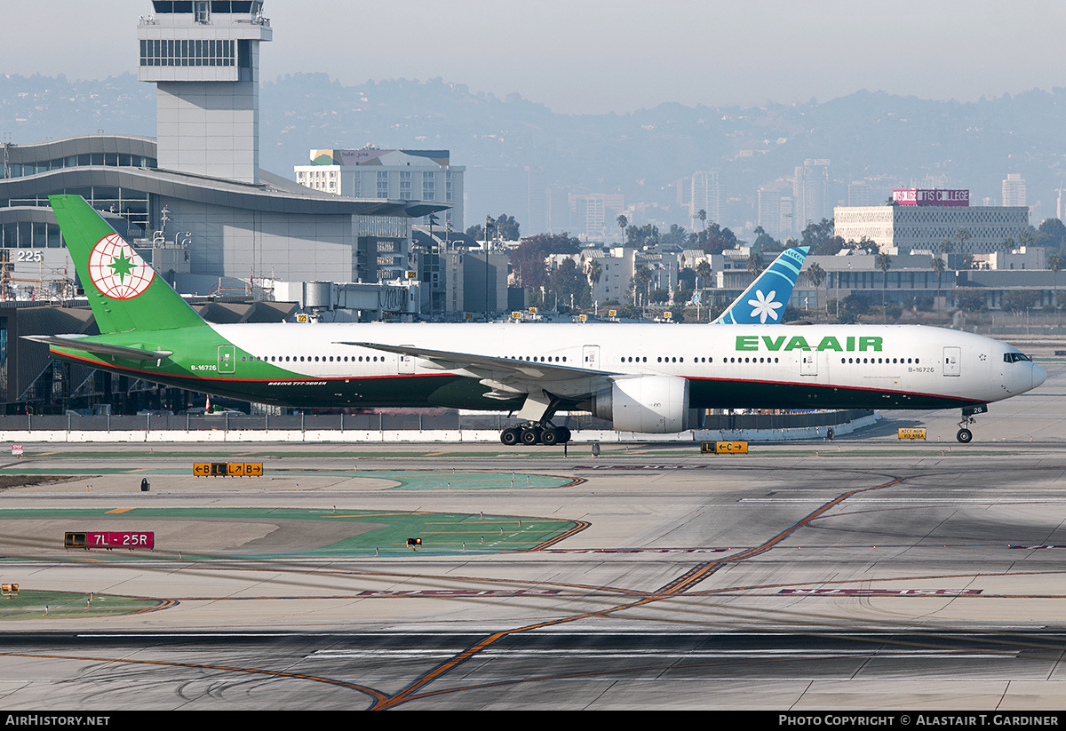 Aircraft Photo of B-16726 | Boeing 777-35E/ER | EVA Air | AirHistory.net #788732