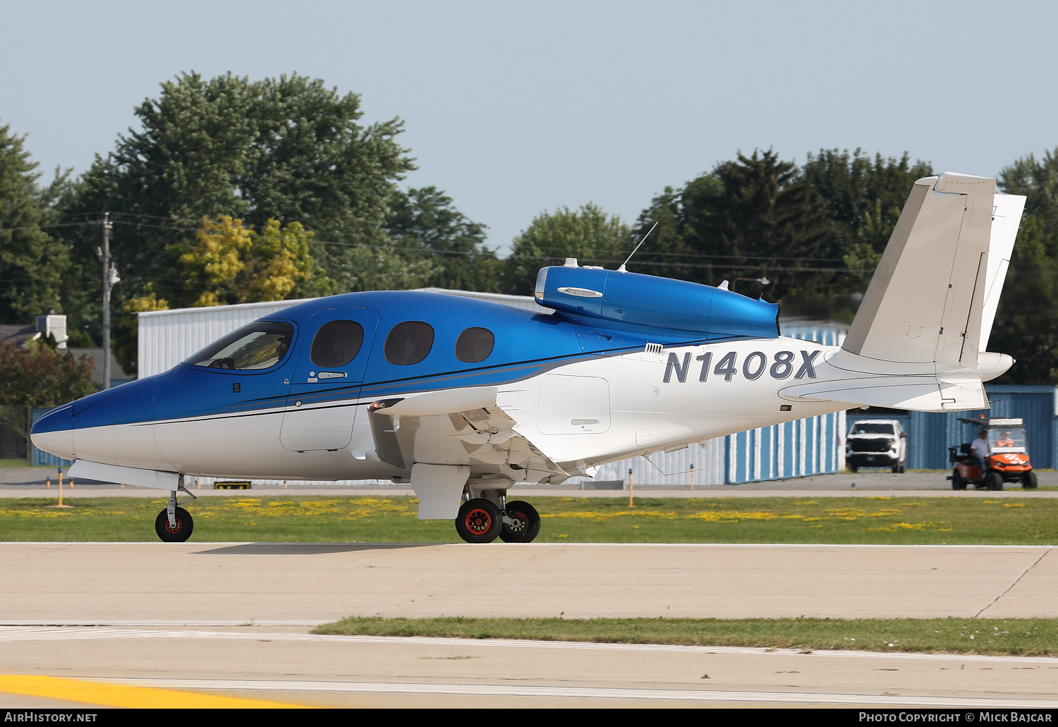 Aircraft Photo of N1408X | Cirrus SF-50 Vision | AirHistory.net #788744