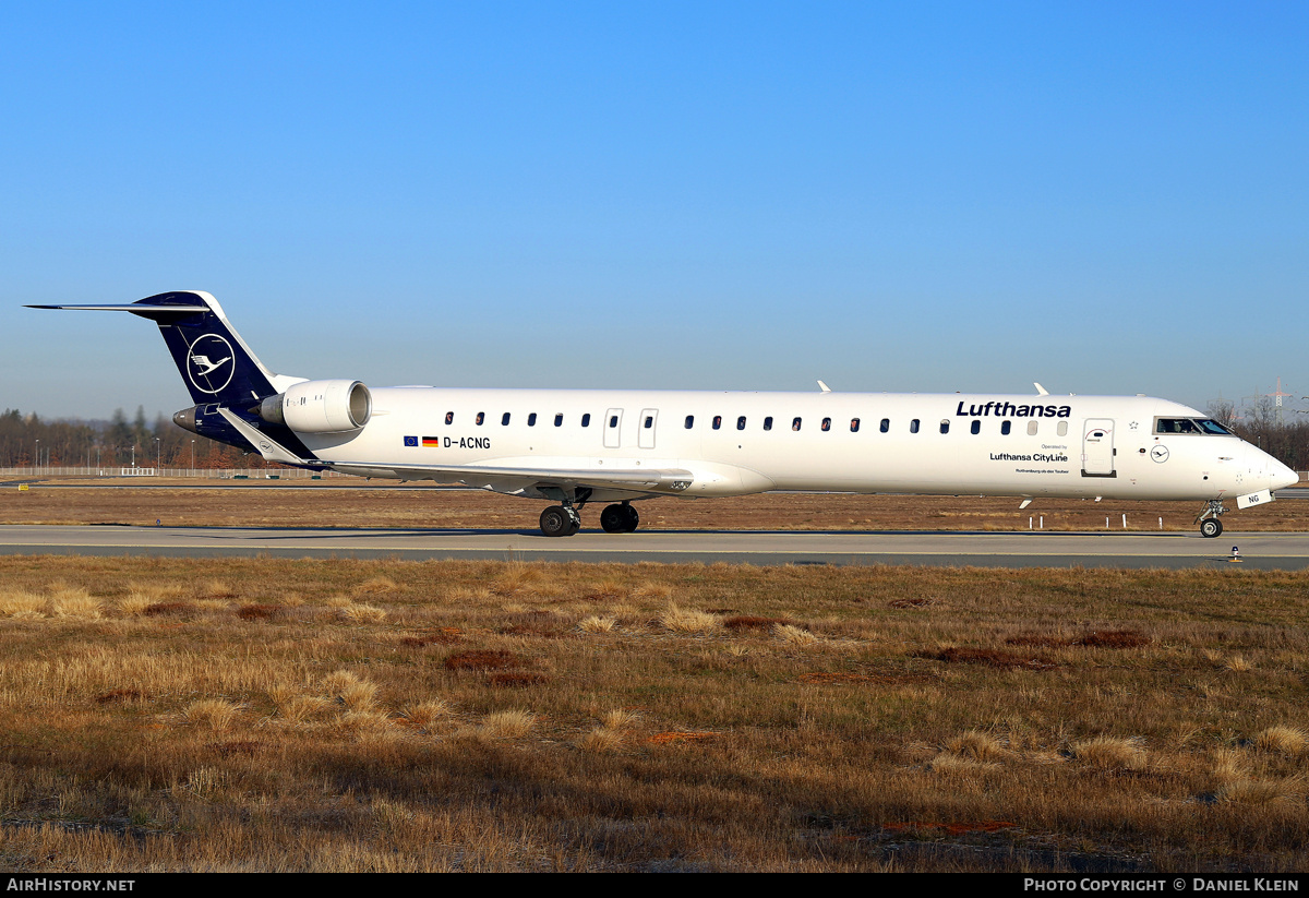 Aircraft Photo of D-ACNG | Bombardier CRJ-900LR NG (CL-600-2D24) | Lufthansa | AirHistory.net #788755