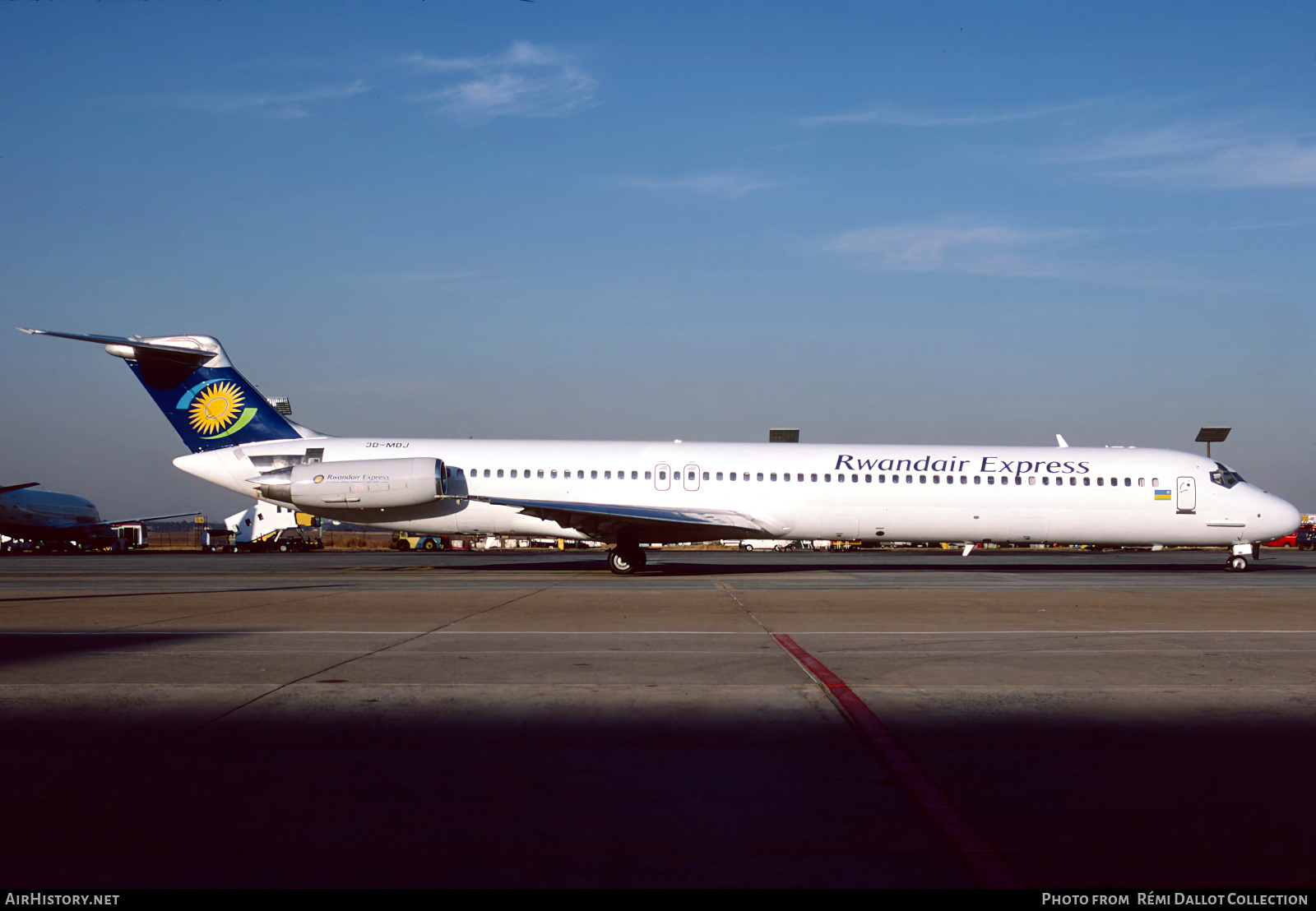 Aircraft Photo of 3D-MDJ | McDonnell Douglas MD-82 (DC-9-82) | Rwandair Express | AirHistory.net #788780