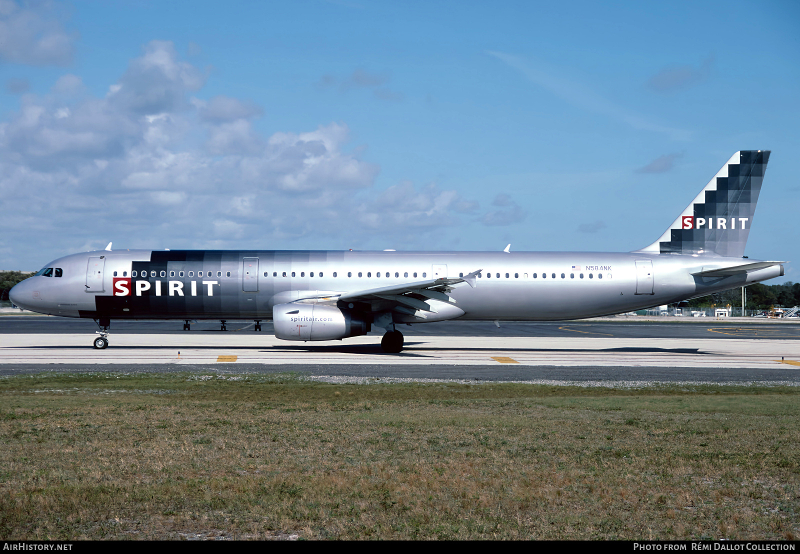 Aircraft Photo of N584NK | Airbus A321-231 | Spirit Airlines | AirHistory.net #788885