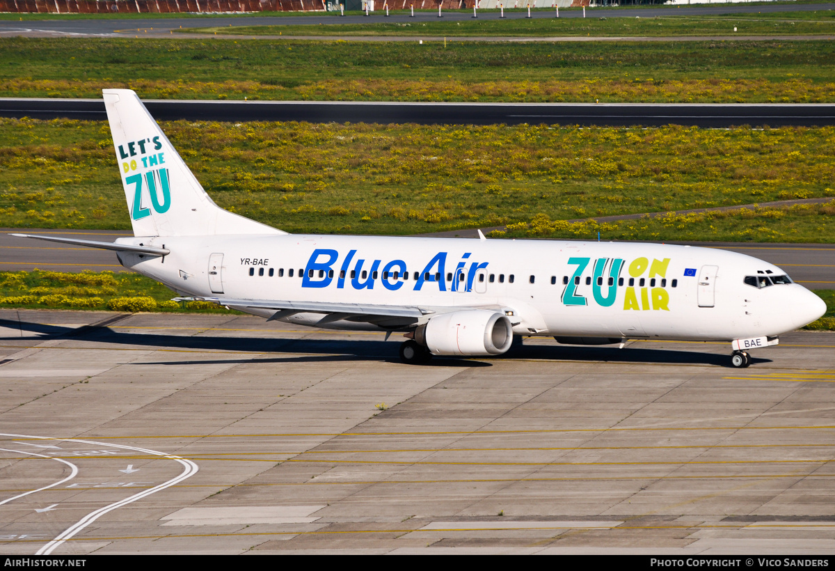 Aircraft Photo of YR-BAE | Boeing 737-46N | Blue Air | AirHistory.net #788891