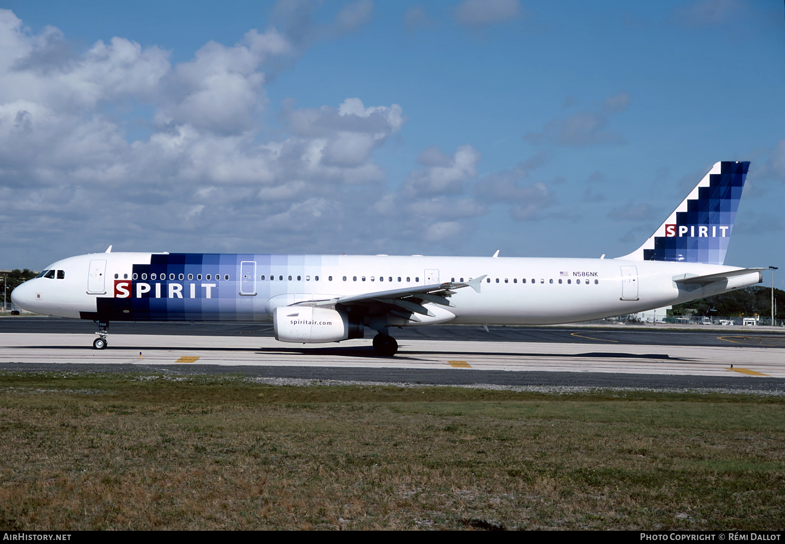 Aircraft Photo of N586NK | Airbus A321-231 | Spirit Airlines | AirHistory.net #788897