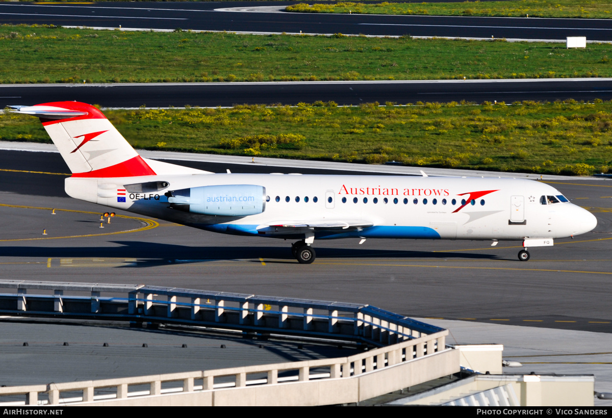 Aircraft Photo of OE-LFQ | Fokker 70 (F28-0070) | Austrian Arrows | AirHistory.net #788908