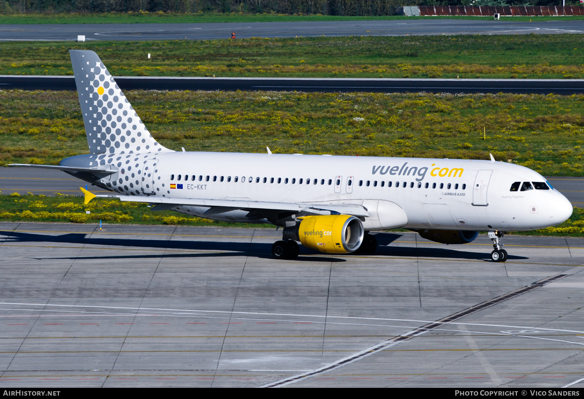 Aircraft Photo of EC-KKT | Airbus A320-214 | Vueling Airlines | AirHistory.net #788933