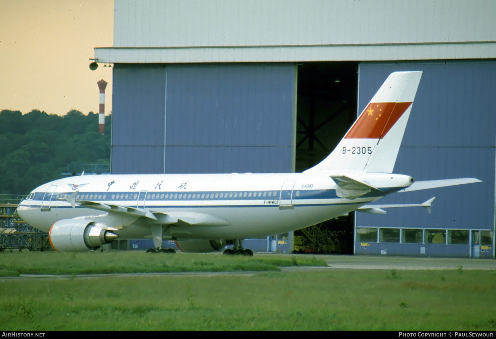 Aircraft Photo of B-2305 / F-WWCF | Airbus A310-304 | CAAC - Civil Aviation Administration of China | AirHistory.net #788936
