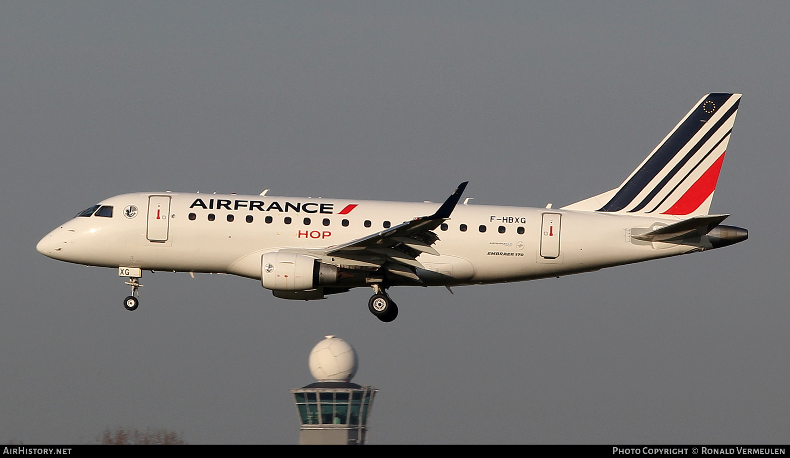 Aircraft Photo of F-HBXG | Embraer 170STD (ERJ-170-100STD) | Air France | AirHistory.net #788996