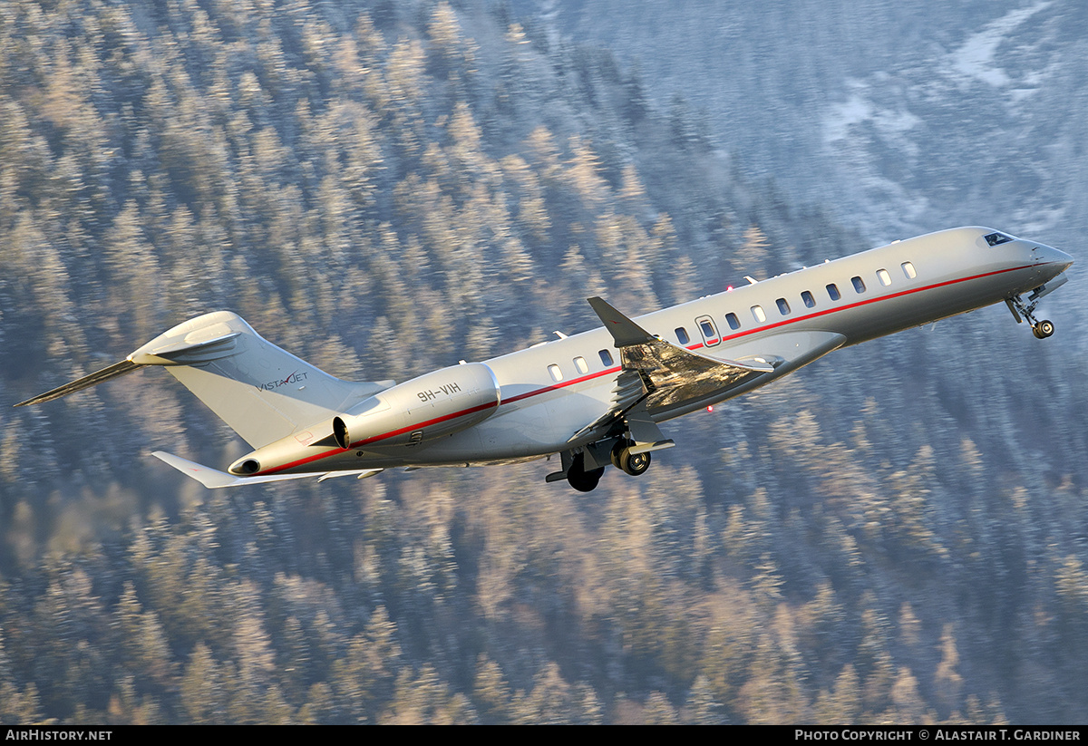Aircraft Photo of 9H-VIH | Bombardier Global 7500 (BD-700-2A12) | VistaJet | AirHistory.net #789011