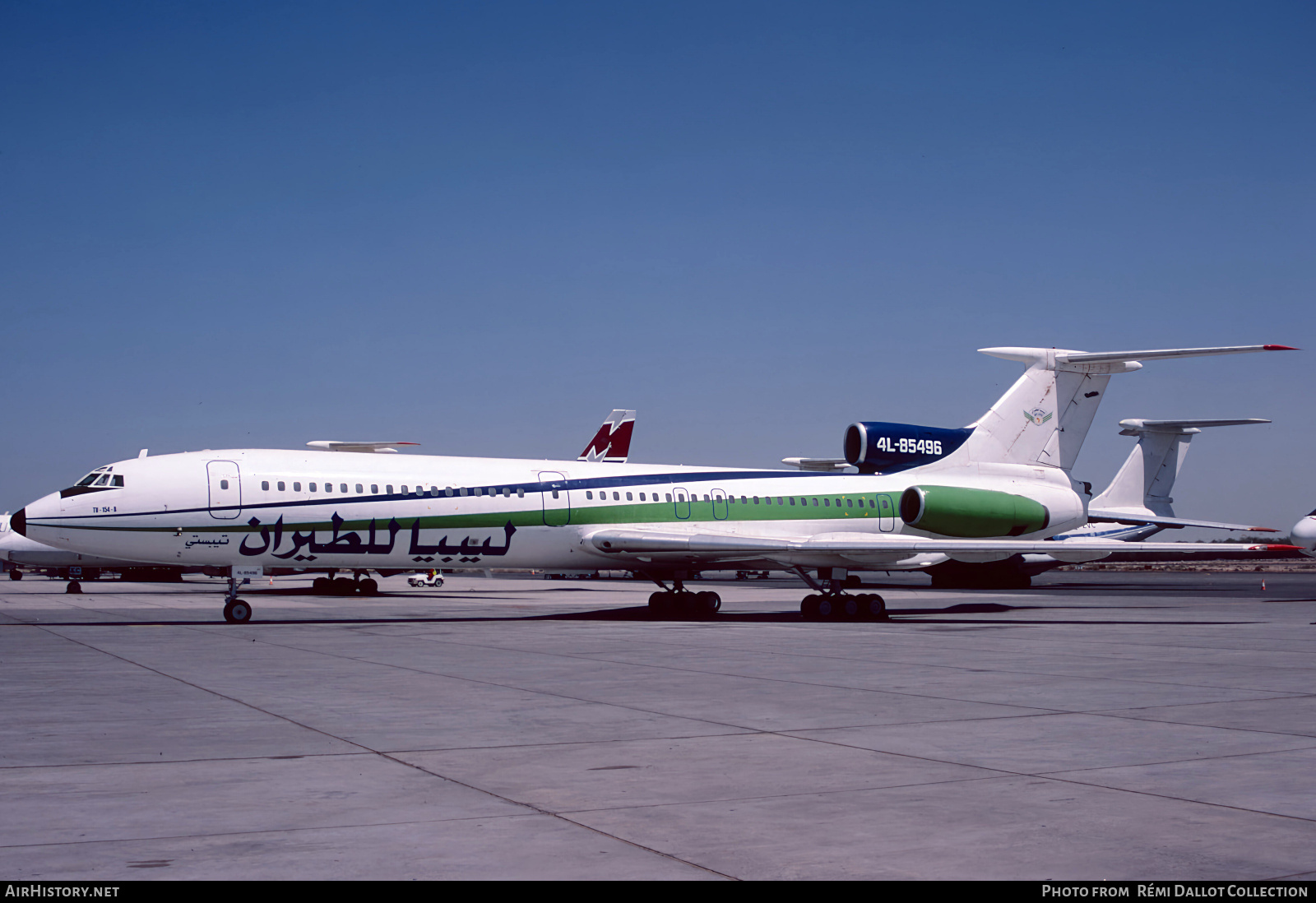 Aircraft Photo of 4L-85496 | Tupolev Tu-154B-2 | Air Libya Tibesti | AirHistory.net #789018