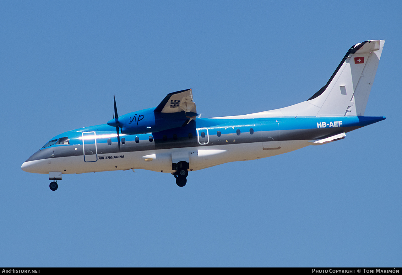 Aircraft Photo of HB-AEF | Dornier 328-110 | Air Engiadina | AirHistory.net #789038