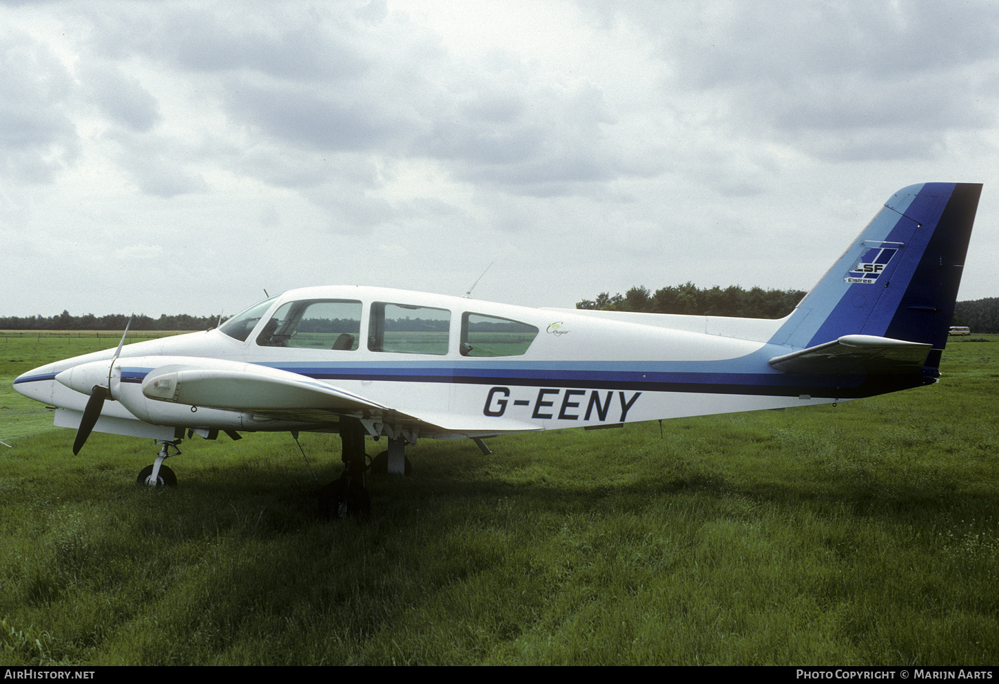 Aircraft Photo of G-EENY | Gulfstream American GA-7 Cougar | LSF - London School of Flying | AirHistory.net #789063