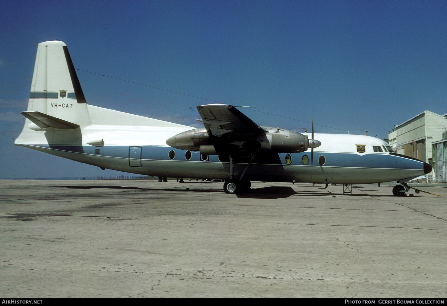 Aircraft Photo of VH-CAT | Fokker F27-100 Friendship | Department of Civil Aviation | AirHistory.net #789098