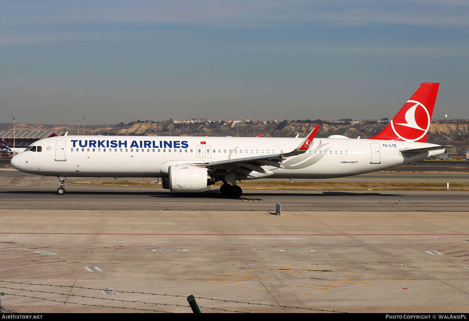 Aircraft Photo of TC-LTE | Airbus A321-271NX | Turkish Airlines | AirHistory.net #789119