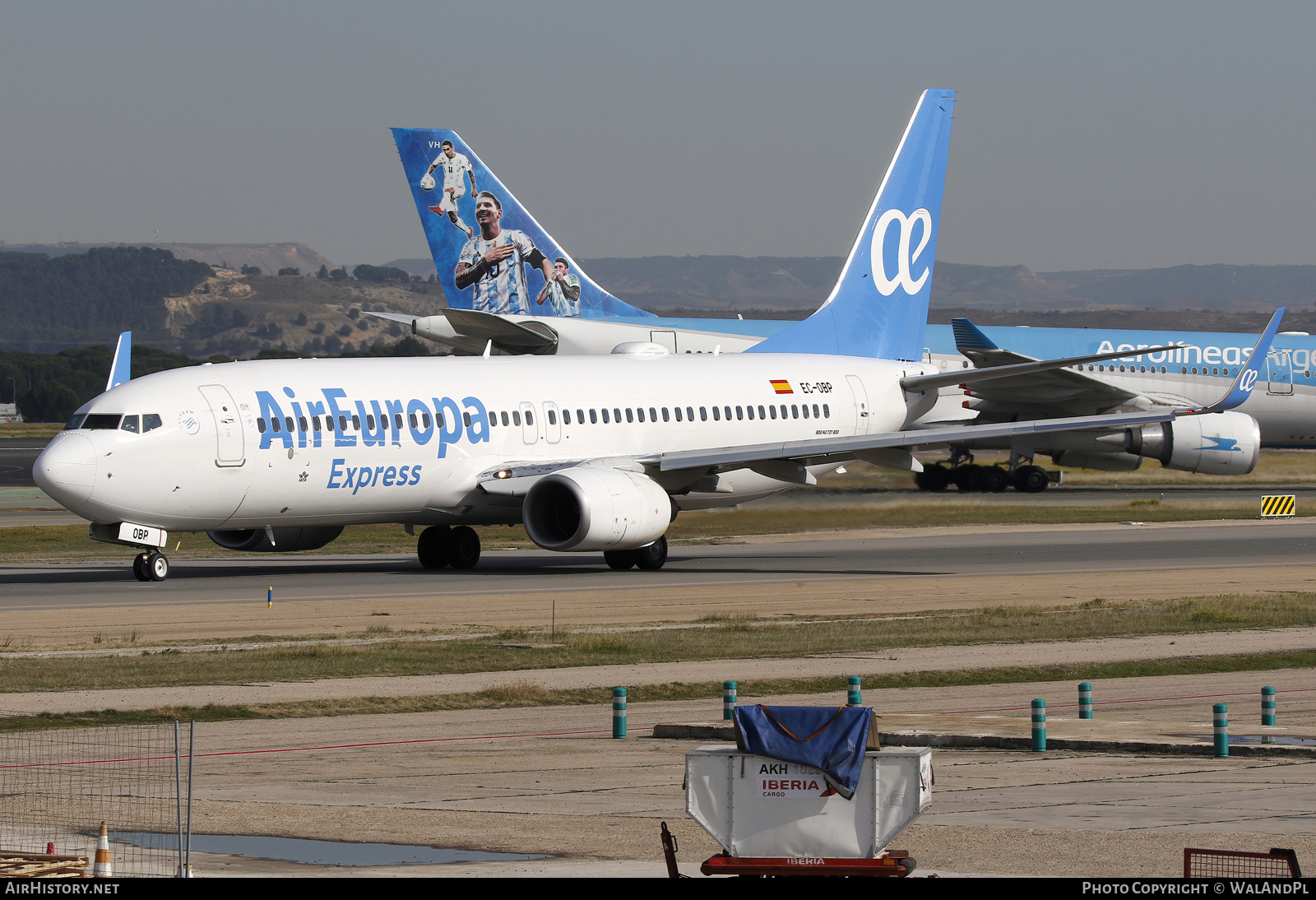 Aircraft Photo of EC-OBP | Boeing 737-8JP | Air Europa Express | AirHistory.net #789143
