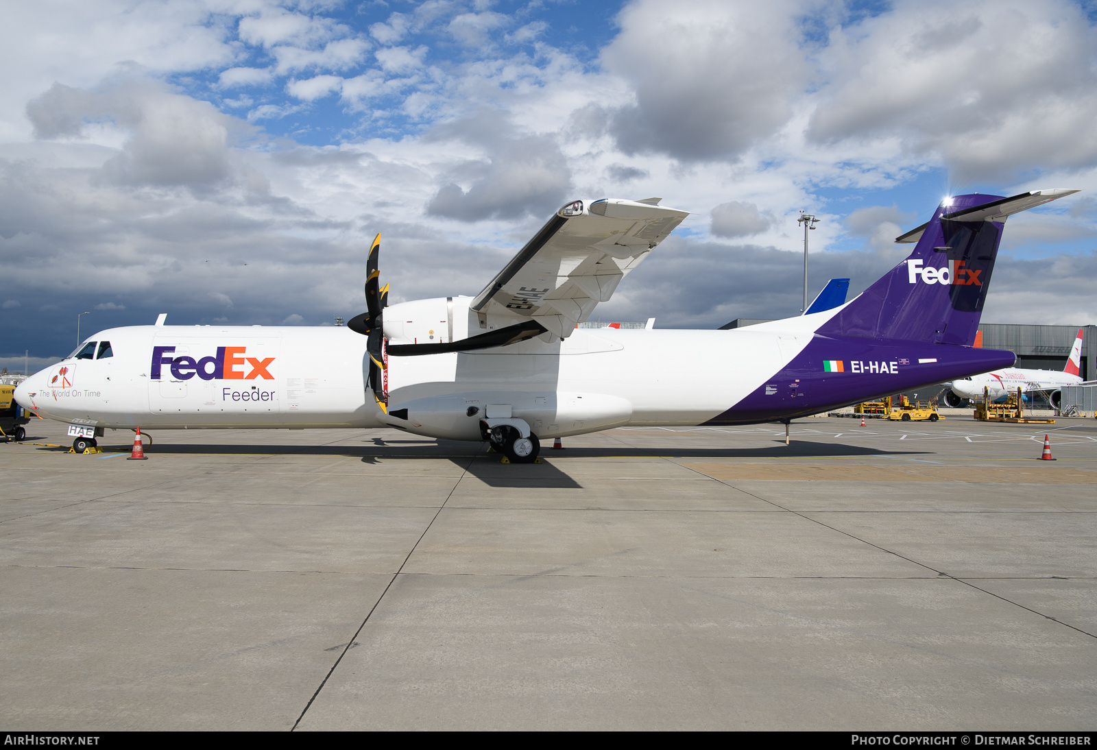 Aircraft Photo of EI-HAE | ATR ATR-72-600F (ATR-72-212A) | FedEx Feeder | AirHistory.net #789161