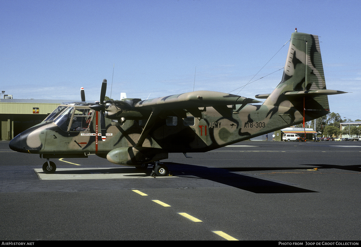 Aircraft Photo of A18-303 | GAF N-22B Nomad | Australia - Army | AirHistory.net #789163