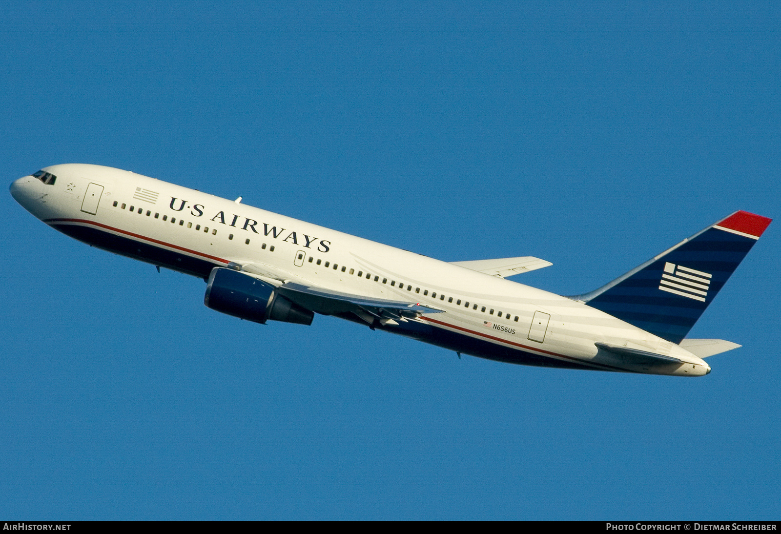 Aircraft Photo of N656US | Boeing 767-2B7/ER | US Airways | AirHistory.net #789172