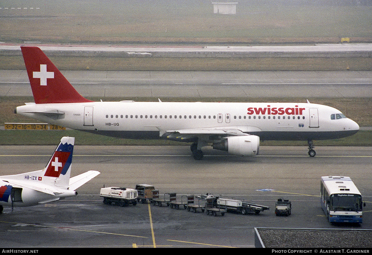 Aircraft Photo of HB-IJG | Airbus A320-214 | Swissair | AirHistory.net #789178