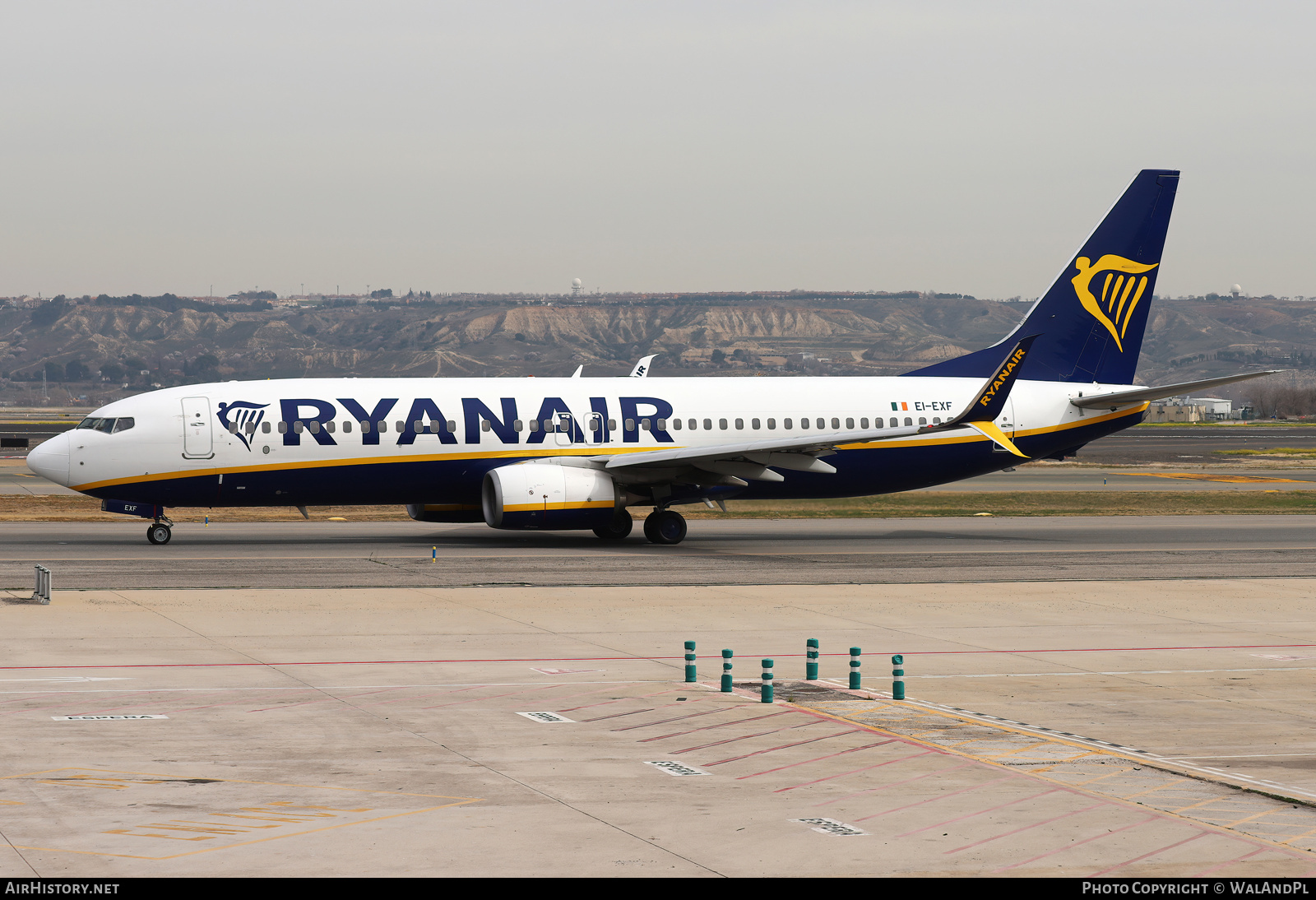 Aircraft Photo of EI-EXF | Boeing 737-8AS | Ryanair | AirHistory.net #789187