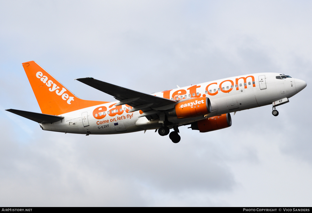 Aircraft Photo of G-EZKF | Boeing 737-73V | EasyJet | AirHistory.net #789193