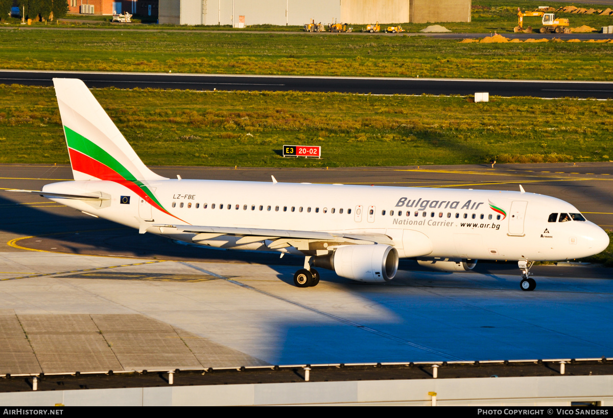 Aircraft Photo of LZ-FBE | Airbus A320-214 | Bulgaria Air | AirHistory.net #789198