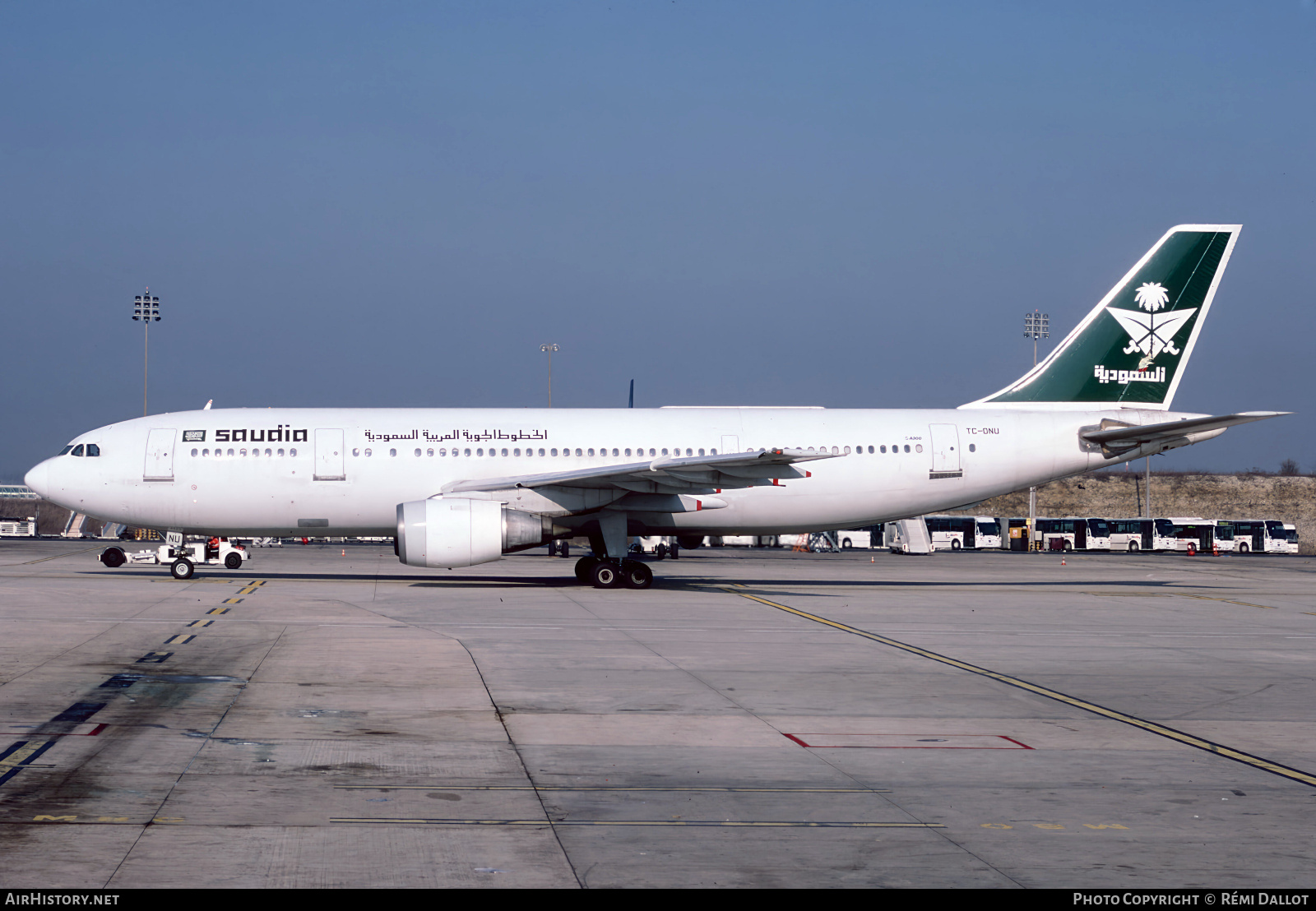 Aircraft Photo of TC-ONU | Airbus A300B4-203 | Saudia - Saudi Arabian Airlines | AirHistory.net #789203