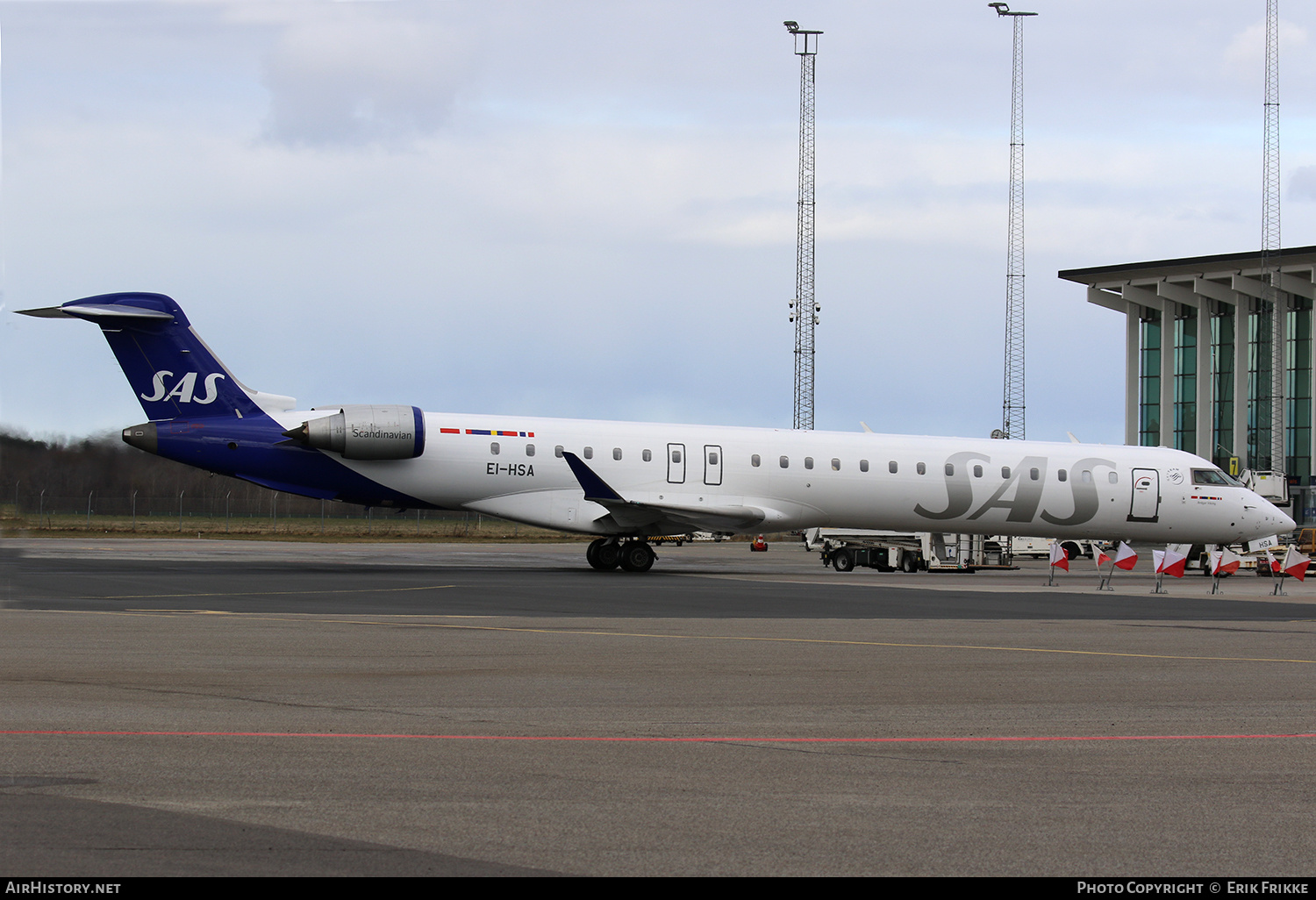 Aircraft Photo of EI-HSA | Bombardier CRJ-900LR (CL-600-2D24) | Scandinavian Airlines - SAS | AirHistory.net #789228