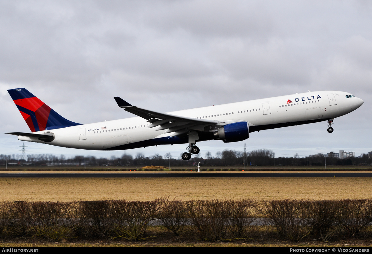 Aircraft Photo of N810NW | Airbus A330-323 | Delta Air Lines | AirHistory.net #789257