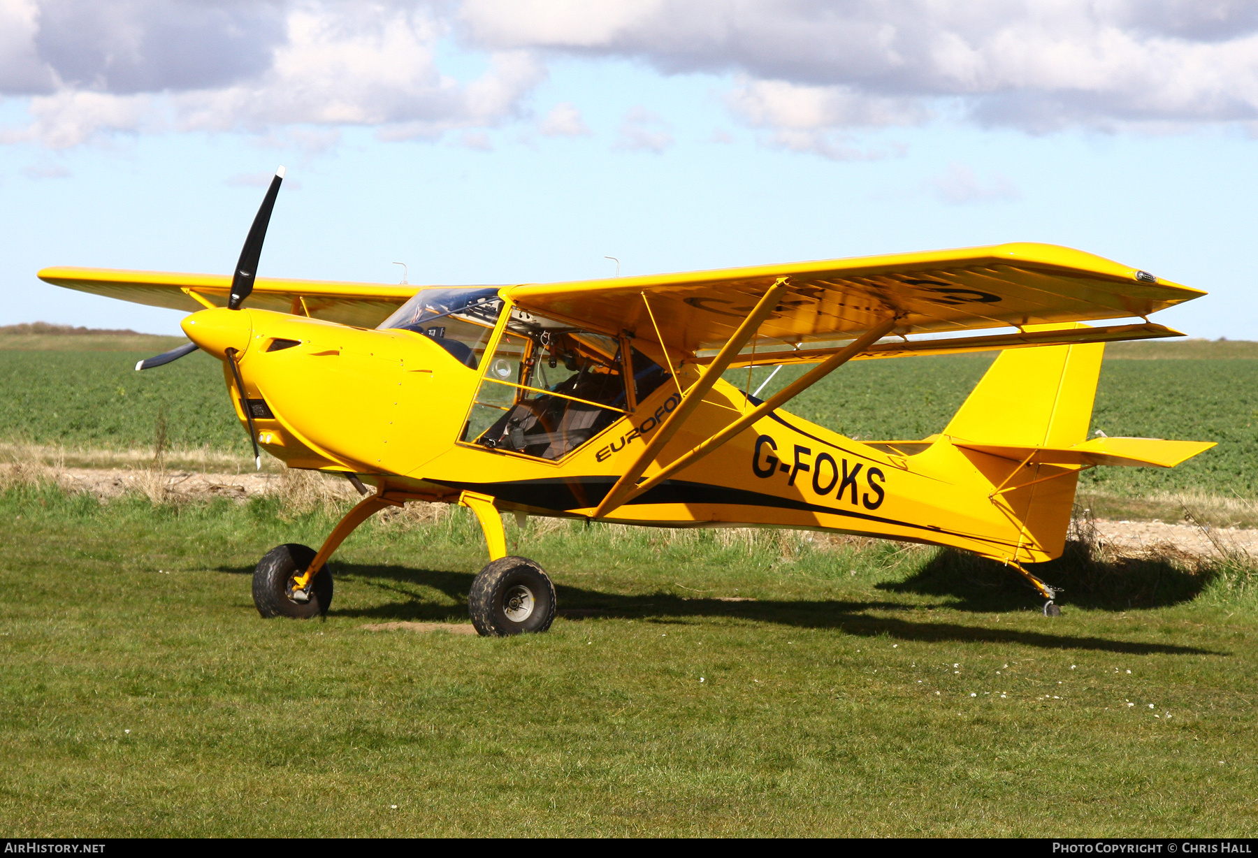 Aircraft Photo of G-FOKS | Aeropro Eurofox 912(S) | AirHistory.net #789263