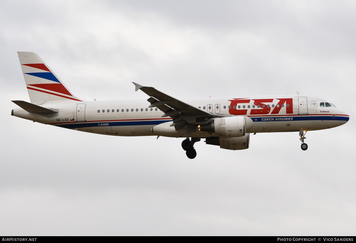Aircraft Photo of OK-LEE | Airbus A320-214 | ČSA - Czech Airlines | AirHistory.net #789270