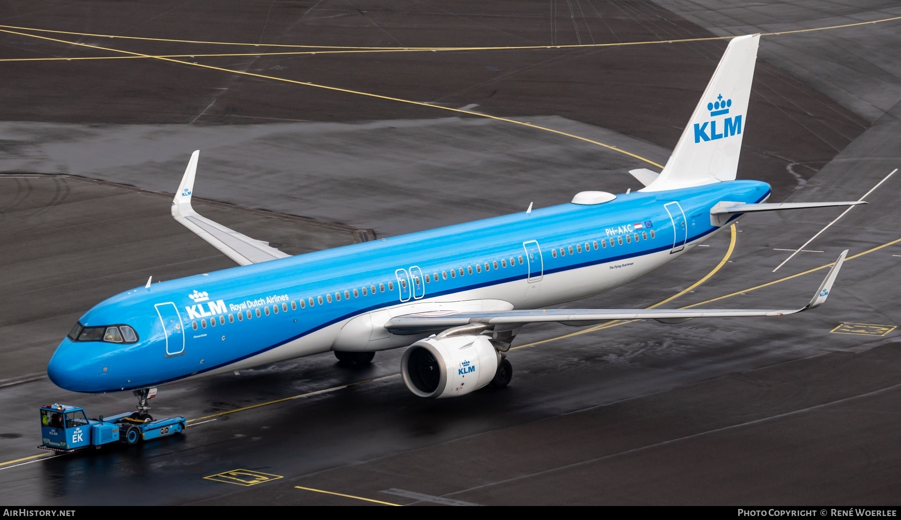 Aircraft Photo of PH-AXC | Airbus A321-252NX | KLM - Royal Dutch Airlines | AirHistory.net #789282