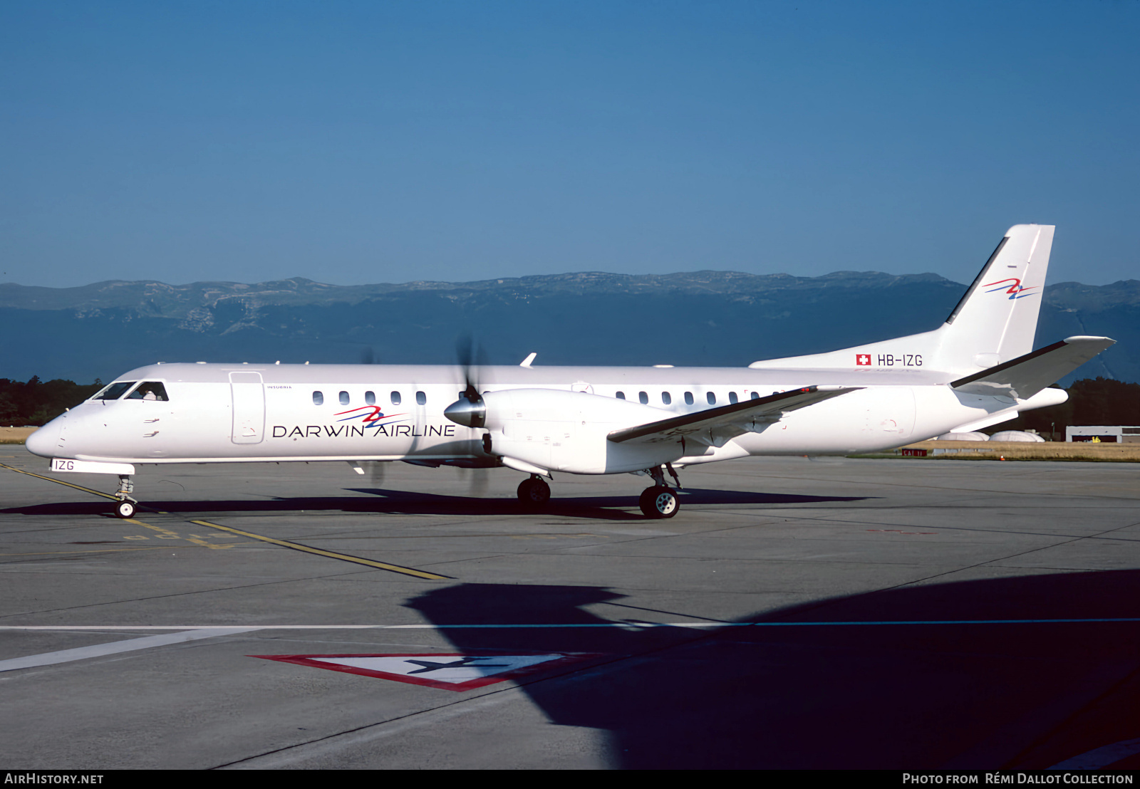 Aircraft Photo of HB-IZG | Saab 2000 | Darwin Airline | AirHistory.net #789298