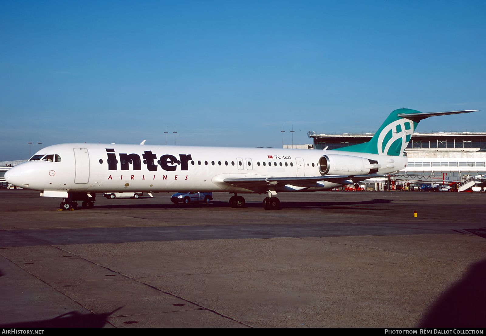 Aircraft Photo of TC-IED | Fokker 100 (F28-0100) | Inter Airlines | AirHistory.net #789315