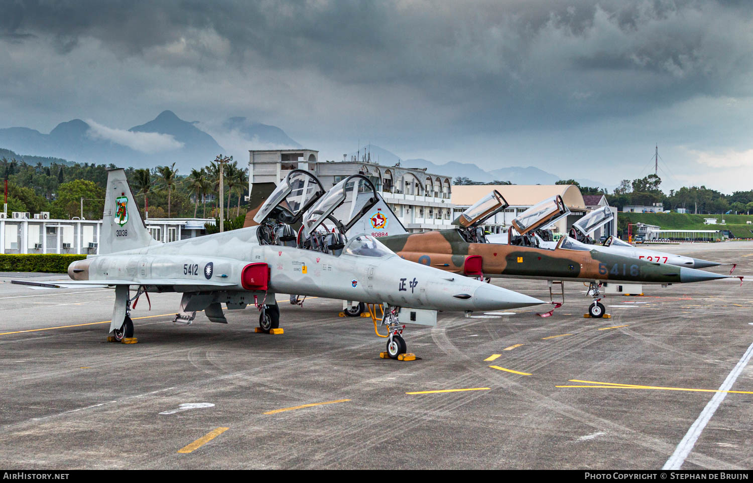Aircraft Photo of 5412 | Northrop F-5F Tiger II | Taiwan - Air Force | AirHistory.net #789321