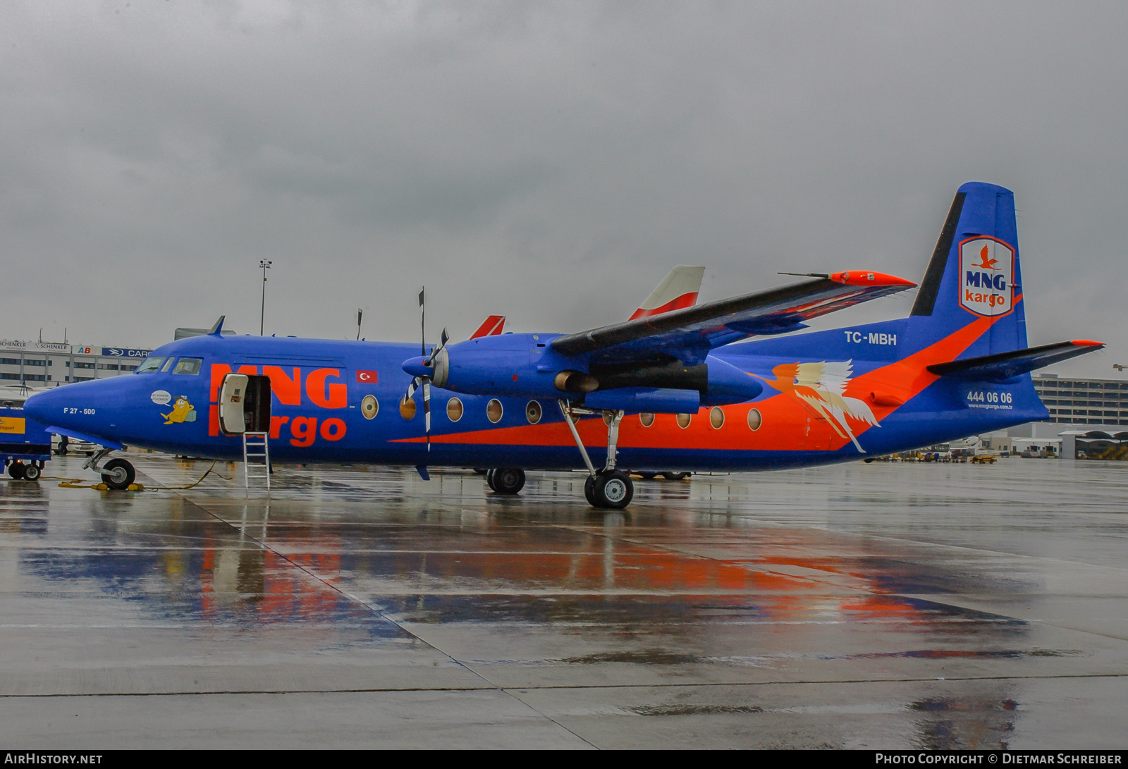 Aircraft Photo of TC-MBH | Fokker F27-500F Friendship | MNG Kargo | AirHistory.net #789406