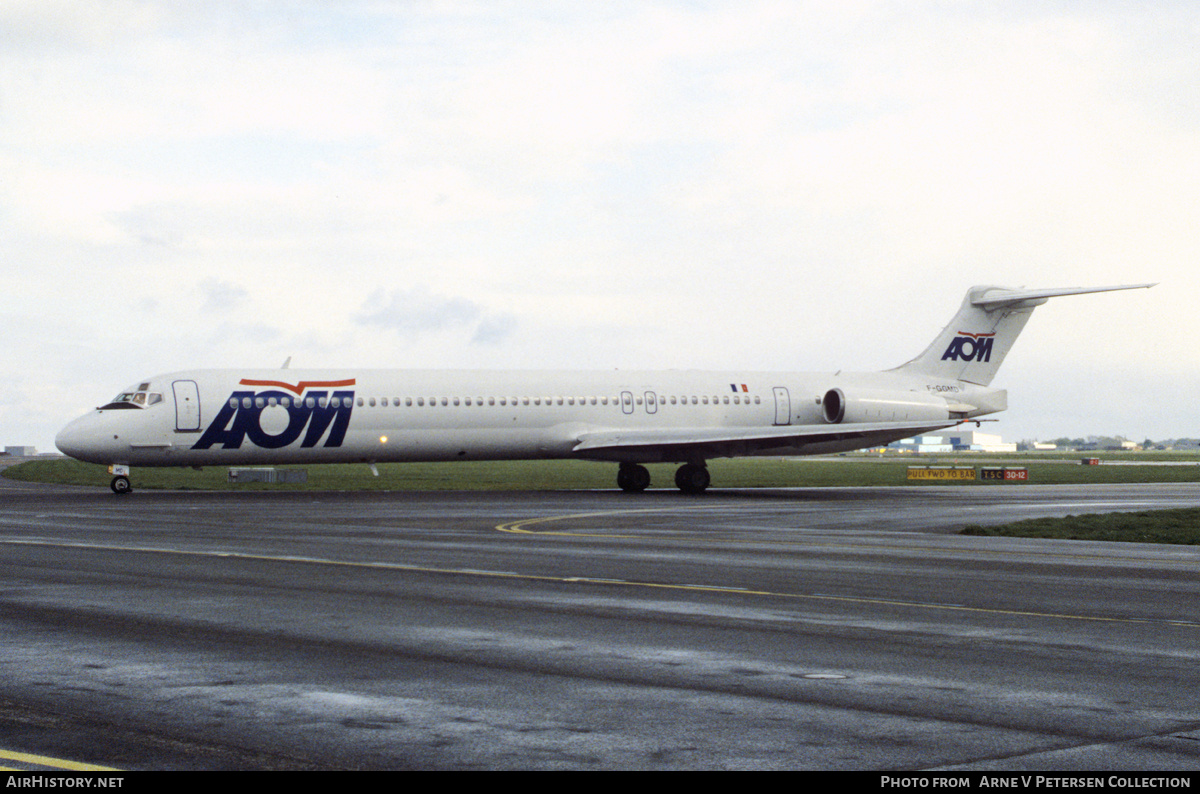 Aircraft Photo of F-GGMD | McDonnell Douglas MD-83 (DC-9-83) | AOM French Airlines | AirHistory.net #789417
